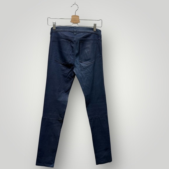 JOES JEANS Womens Indigo Skinny  Lamb Leather Pants Size 27 Style H6565252 - Picture 9 of 13